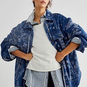 NWOT the ruby jacket west coast Indigo